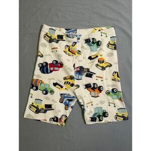 Hanna Andersson Boys Size 10 Construction Pajama Shorts